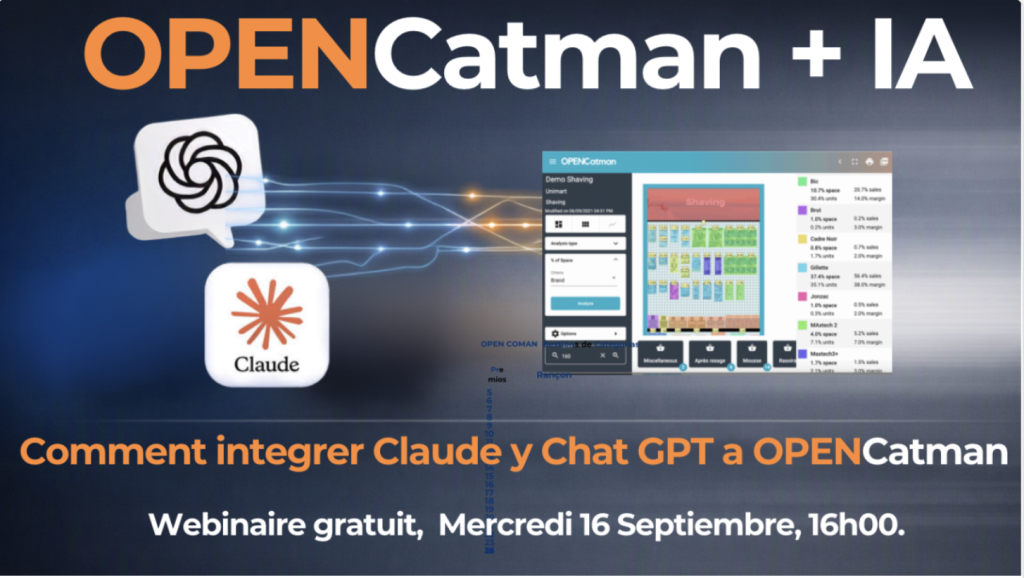 Webinaire OPENCatman + IA : intégrez Claude et ChatGPT à OPENCatman